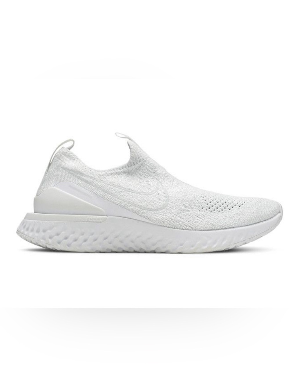 Nike Women's Phamtom React Flyknit Triple White